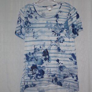 Women's Christopher & Banks Short-Sleeve Shirt, Bedazzled!